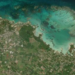 Cap Malheureux High Resolution Satellite Map