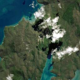 Whitsundays High Resolution Satellite Map