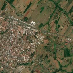 Santa Fé do Sul High Resolution Satellite Map