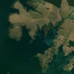 Rubinéia High Resolution Satellite Map