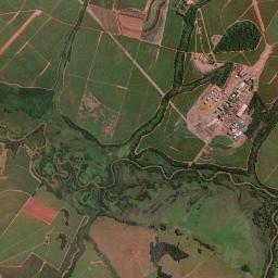 Orindiúva High Resolution Satellite Map