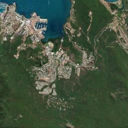 Airlie Beach High Resolution Satellite Map