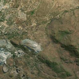 Zvishavane District High Resolution Satellite Map