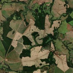Cristais Paulista High Resolution Satellite Map
