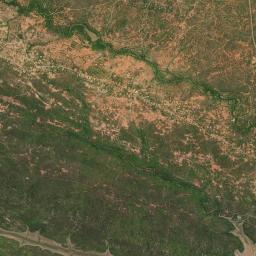 Umzingwane District High Resolution Satellite Map