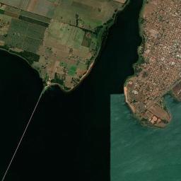 Pereira Barreto High Resolution Satellite Map