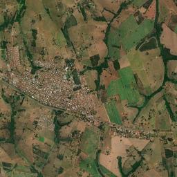 Nhandeara High Resolution Satellite Map