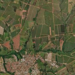 Urupês High Resolution Satellite Map