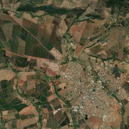 Campos Gerais High Resolution Satellite Map