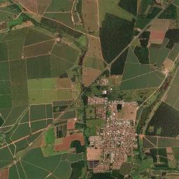 Irapuã High Resolution Satellite Map