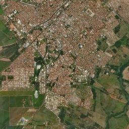 Penápolis High Resolution Satellite Map