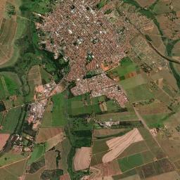 Promissão High Resolution Satellite Map