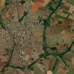 Itápolis High Resolution Satellite Map