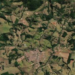 Bandeira do Sul High Resolution Satellite Map