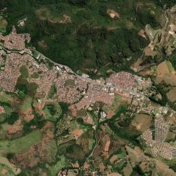 Poços de Caldas High Resolution Satellite Map
