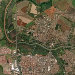 Porto Ferreira High Resolution Satellite Map