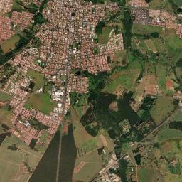 Descalvado High Resolution Satellite Map