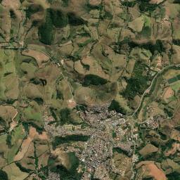 Caxambu High Resolution Satellite Map