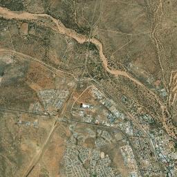 Okahandja High Resolution Satellite Map