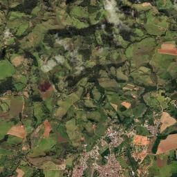 Borda da Mata High Resolution Satellite Map