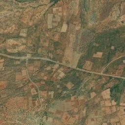 Mathathane High Resolution Satellite Map