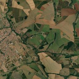 Dois Córregos High Resolution Satellite Map