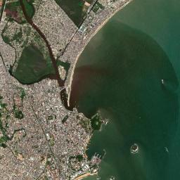 Macaé High Resolution Satellite Map