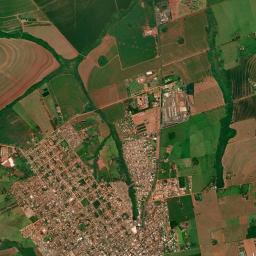 Caarapó High Resolution Satellite Map