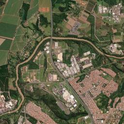 Americana High Resolution Satellite Map