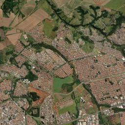 Santa Bárbara d'Oeste High Resolution Satellite Map
