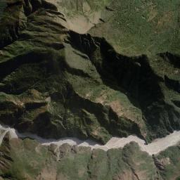 Departamento de Iruya High Resolution Satellite Map