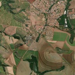 Rio das Pedras High Resolution Satellite Map