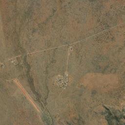Aerial view of Harts Range
