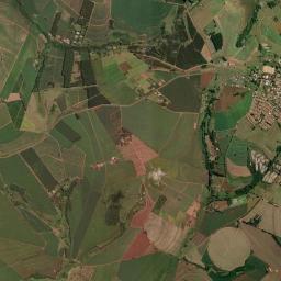 Bernardino de Campos High Resolution Satellite Map