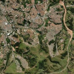 Itatiba High Resolution Satellite Map