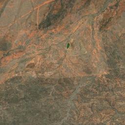 Aerial view of Mud Tank Zircon Field