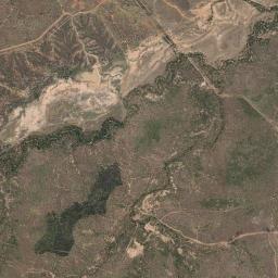 Aerial view of Tomahawk Creek