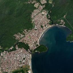 Ubatuba High Resolution Satellite Map