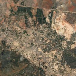 Aerial view of Scrub Lead Fossicking Area