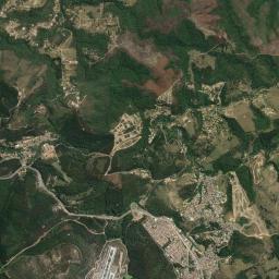 Alumínio High Resolution Satellite Map