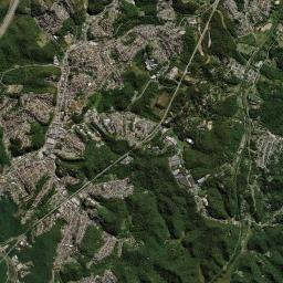 Ribeirão Pires High Resolution Satellite Map