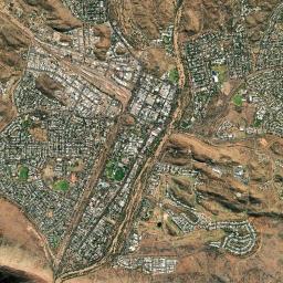 Alice Springs High Resolution Satellite Map