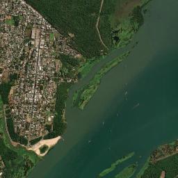 Salto del Guairá High Resolution Satellite Map