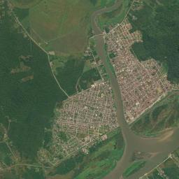 Iguape High Resolution Satellite Map