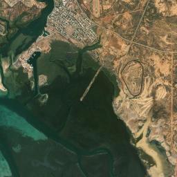 South Carnarvon High Resolution Satellite Map