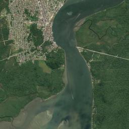 Cananéia High Resolution Satellite Map