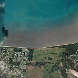 Dundowran Beach High Resolution Satellite Map