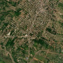 Coronel Oviedo High Resolution Satellite Map