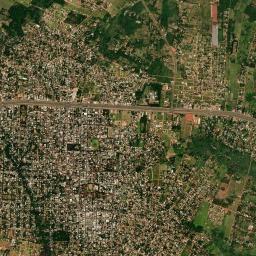 Caaguazú High Resolution Satellite Map