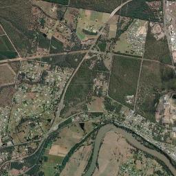 Oakhurst High Resolution Satellite Map